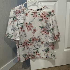 Women’s floral blouse